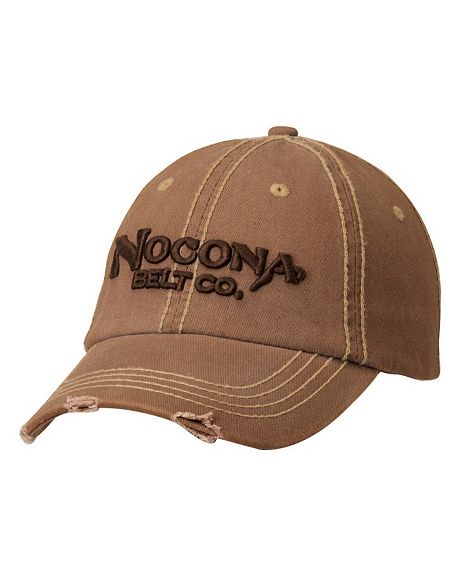 Nocona Distressed Wash Logo Cap